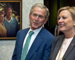 G.W Bush and Susan Ford